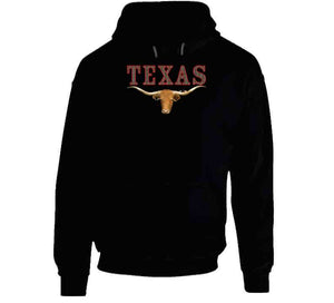 Texas - Rattler Skin -texas Longhorn - Outline Red X 300 Classic T Shirt, Crewneck Sweatshirt, Hoodie, Long Sleeve