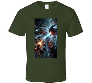 Aliens At War T Shirt