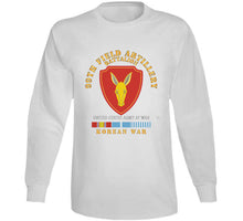 Load image into Gallery viewer, Army  - 99th Field Artillery Battalion - Korean War W Kor Svc X 300 T Shirt
