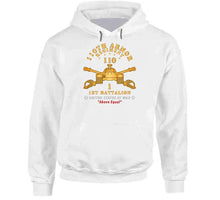 Load image into Gallery viewer, 1st Battalion, 110th Armor Regiment - Above Equal X 300 Classic T Shirt, Crewneck Sweatshirt, Hoodie, Long Sleeve
