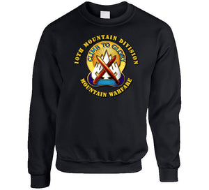 Army - 10th Mountain Division - Dui T Shirt