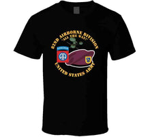 Load image into Gallery viewer, Army - 82nd Airborne Div - Beret - Mass Tac - Maroon  - 504th Infantry Regiment Classic T Shirt, Crewneck Sweatshirt, Hoodie, Long Sleeve
