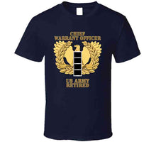 Load image into Gallery viewer, Emblem - Warrant Officer - Cw4 - Retired X 300 T Shirt
