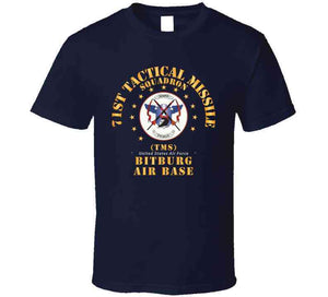 Usaf - 71st Tactical Missile Squadron - Bitberg Ab X 300 T Shirt