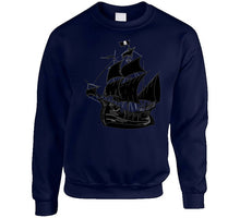 Load image into Gallery viewer, Pirate Ship - W Pirate Flag - Silhouette X 300 T Shirt
