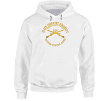Load image into Gallery viewer, Army - Dui - 354th Infantry Regiment - Right Would Win - Infantry Br X 300 T Shirt
