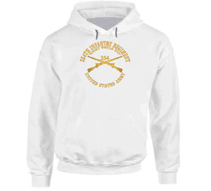 Army - Dui - 354th Infantry Regiment - Right Would Win - Infantry Br X 300 T Shirt