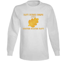 Load image into Gallery viewer, Navy - Navy Nurse Corps Pin Branch W Txt X 300 T Shirt
