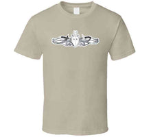 Load image into Gallery viewer, Navy - Surface Warfare Badge - Silver Wo Txt X 300 T Shirt
