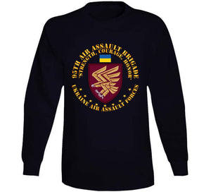 Ukraine - 95th Air Assault Brigade - Strength, Courage, Honor X 300 Classic T Shirt, Crewneck Sweatshirt, Hoodie, Long Sleeve