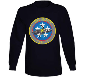 Navy - Uss Nimitz (cvn-68) Wo Txt X 300 Classic T Shirt, Crewneck Sweatshirt, Hoodie, Long Sleeve