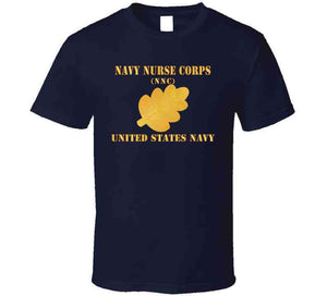 Navy - Navy Nurse Corps Pin Branch W Txt X 300 T Shirt