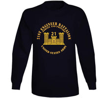 Load image into Gallery viewer, Army - 21st Engineer Battalion - Forsee And Provide W Br - Num X 300 Classic T Shirt, Crewneck Sweatshirt, Hoodie, Long Sleeve
