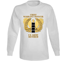 Load image into Gallery viewer, Emblem - Warrant Officer - Cw4 - Retired X 300 T Shirt
