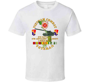 Army - Vietnam Combat Vet - 8th Bn 4th Artillery - I Field Force W M107 Classic T Shirt, Crewneck Sweatshirt, Hoodie, Long Sleeve