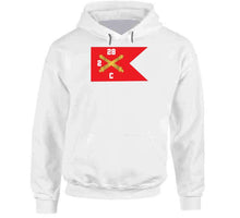 Load image into Gallery viewer, Army - C Brty, 2nd Battalion 28th Field Artillery Regiment - Red Wing Guidon X 300 Classic T Shirt, Crewneck Sweatshirt, Hoodie, Long Sleeve
