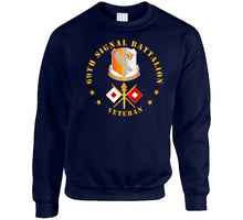 Load image into Gallery viewer, Army - 69th Signal Battalion - Veteran W Dui - Branch T Shirt
