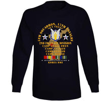 Load image into Gallery viewer, Army - 5th Squadron, 17th Cavalry - 2nd Id W Map W Korea Svc Classic T Shirt, Crewneck Sweatshirt, Hoodie, Long Sleeve
