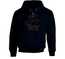 Load image into Gallery viewer, Pirate Ship - W Pirate Flag - Silhouette X 300 T Shirt
