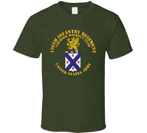 Army - Coa - 126th Infantry Regiment Classic T Shirt, Crewneck Sweatshirt, Hoodie, Long Sleeve