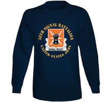Load image into Gallery viewer, Army - 38th Signal Battalion - Dui - Us Army X 300 T Shirt
