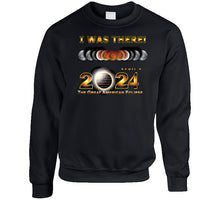 Load image into Gallery viewer, Total Eclipse - 2024 - I Was There W Yellow Outline T Shirt

