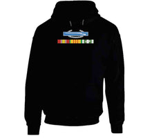 Load image into Gallery viewer, Vietnam Ribbons Svc Bar W Cib Wo Campaign Star T Shirt

