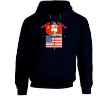 Load image into Gallery viewer, Govt - War On The Horizon - China Flag - Us Flag W Missile Firing - Atomic Blast X 300 Classic T Shirt, Crewneck Sweatshirt, Hoodie, Long Sleeve
