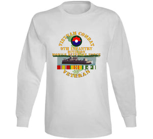 Army - Vietnam Combat Vet W 9th Inf Div - Mobile Riverine Force W Vn Svc Classic T Shirt, Crewneck Sweatshirt, Hoodie, Long Sleeve