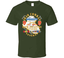 Load image into Gallery viewer, Iraq Combat Infantry Veteran W 25th Infantry Division - Dui W Iraq Svc X 300 T Shirt
