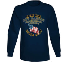 Load image into Gallery viewer, Civil War - 1st Kansas Colored Infantry Regiment - Usa X 300 T Shirt
