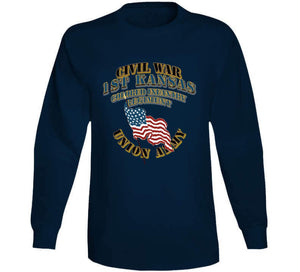 Civil War - 1st Kansas Colored Infantry Regiment - Usa X 300 T Shirt