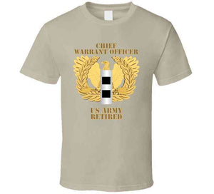 Emblem - Warrant Officer - Cw2 - Retired X 300 T Shirt