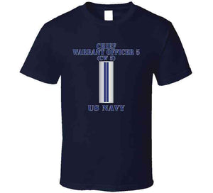 Navy - Rank - Chief Warrant Officer - Cw5 T Shirt