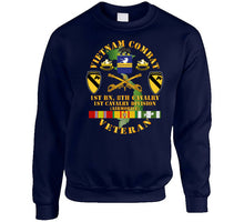 Load image into Gallery viewer, Army - Vietnam Combat Cavalry Veteran W 1st Bn - 8th Cav Coa - 1st Cav Div X 300 T Shirt
