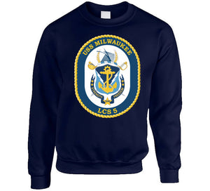 Navy - Uss Milwaukee (lcs-5) Wo Txt X 300 T Shirt