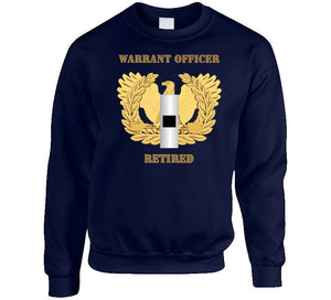 Emblem - Warrant Officer - Wo1 - Retired X 300 Classic T Shirt, Crewneck Sweatshirt, Hoodie, Long Sleeve