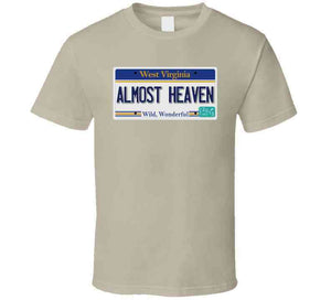 Govt - License - Wv - Almost Heaven Classic T Shirt, Crewneck Sweatshirt, Hoodie, Long Sleeve