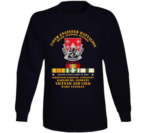 Army - 249th Engineer Bn - Karlsruhe, Germany W Vn And Cold Svc Classic T Shirt, Crewneck Sweatshirt, Hoodie, Long Sleeve