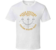 Load image into Gallery viewer, Navy - Rate - Ocean Systems Technician X 300 T Shirt
