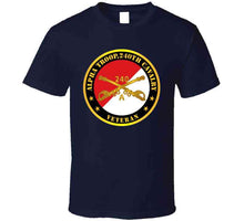 Load image into Gallery viewer, Army - Alpha Troop, 240th Cavalry Branch Veteran - Red - White X 300 Classic T Shirt, Crewneck Sweatshirt, Hoodie, Long Sleeve
