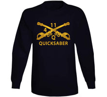 Load image into Gallery viewer, Atk Helicopter Troop - Q - 4 - 11th Acr - Branch W Txt -  X 300 T Shirt
