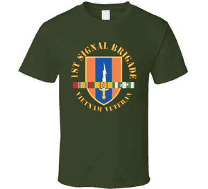 Army - Vietnam Vietnam Vet W 1st Signal Brigade  X 300 Classic T Shirt, Crewneck Sweatshirt, Hoodie, Long Sleeve