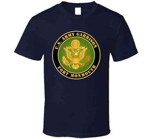 Army - Fort Monmouth - Garrison Classic T Shirt, Crewneck Sweatshirt, Hoodie, Long Sleeve