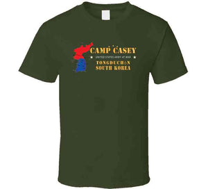 Camp Casey - Tongduchon - South Korea W Map X 300 T Shirt