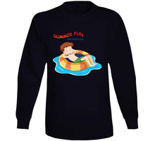 Load image into Gallery viewer, Boy In Water Tub Floating - Summer Fun For Everyonex 300 T Shirt
