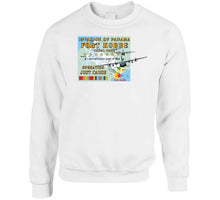 Load image into Gallery viewer, Invasion Of Panama - Just Cause - Fort Kobbe - Cz W Svc Ribbons W Map W C-130s X 300 Classic T Shirt, Crewneck Sweatshirt, Hoodie, Long Sleeve
