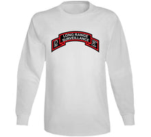 Load image into Gallery viewer, Ssi - D Trp,  38th Cavalry (long Range Surveillance) scroll X 300 Classic T Shirt, Crewneck Sweatshirt, Hoodie, Long Sleeve
