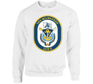 Navy - Uss Milwaukee (lcs-5) Wo Txt X 300 T Shirt