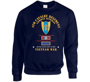 4th Cavalry Regiment - Vietnam War W Puc And Vua X 300 T Shirt